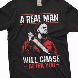 Michael Myers FUNNY HALLOWEEN T-Shirt (Various Sizes)